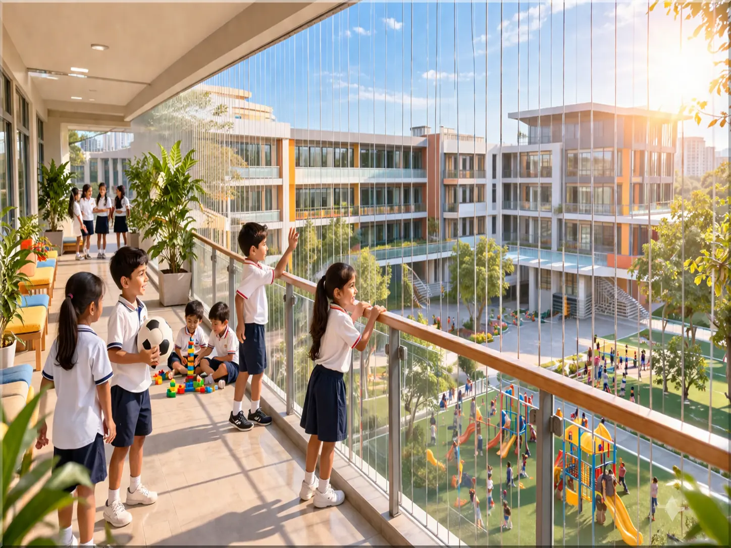Invisible Grills for Schools & Colleges in Hyderabad